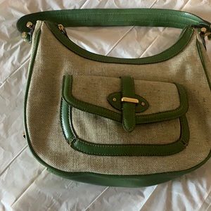 Cute green handbag by Covington